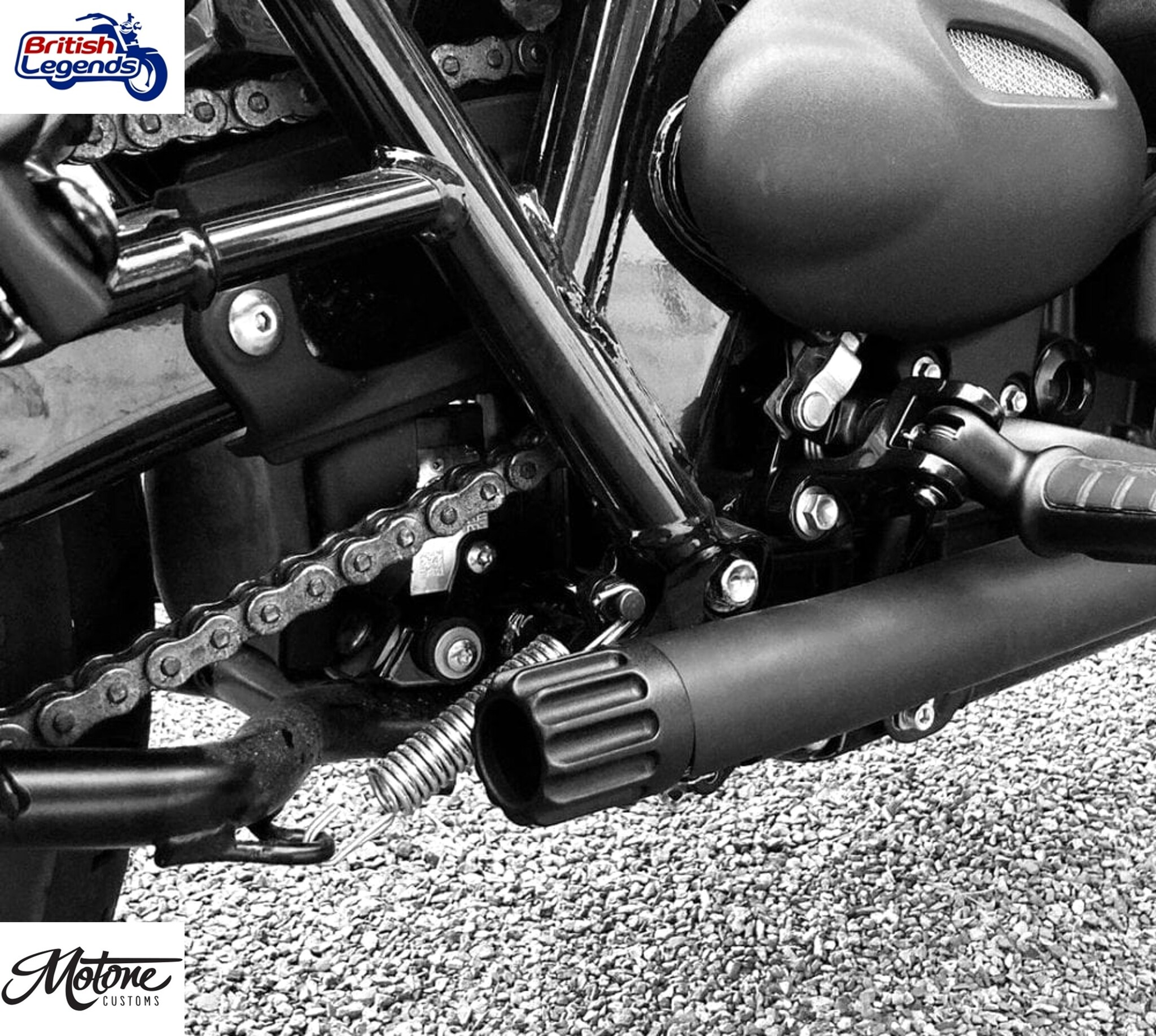 Terminales de escape Júpiter para Bonneville T100/T120