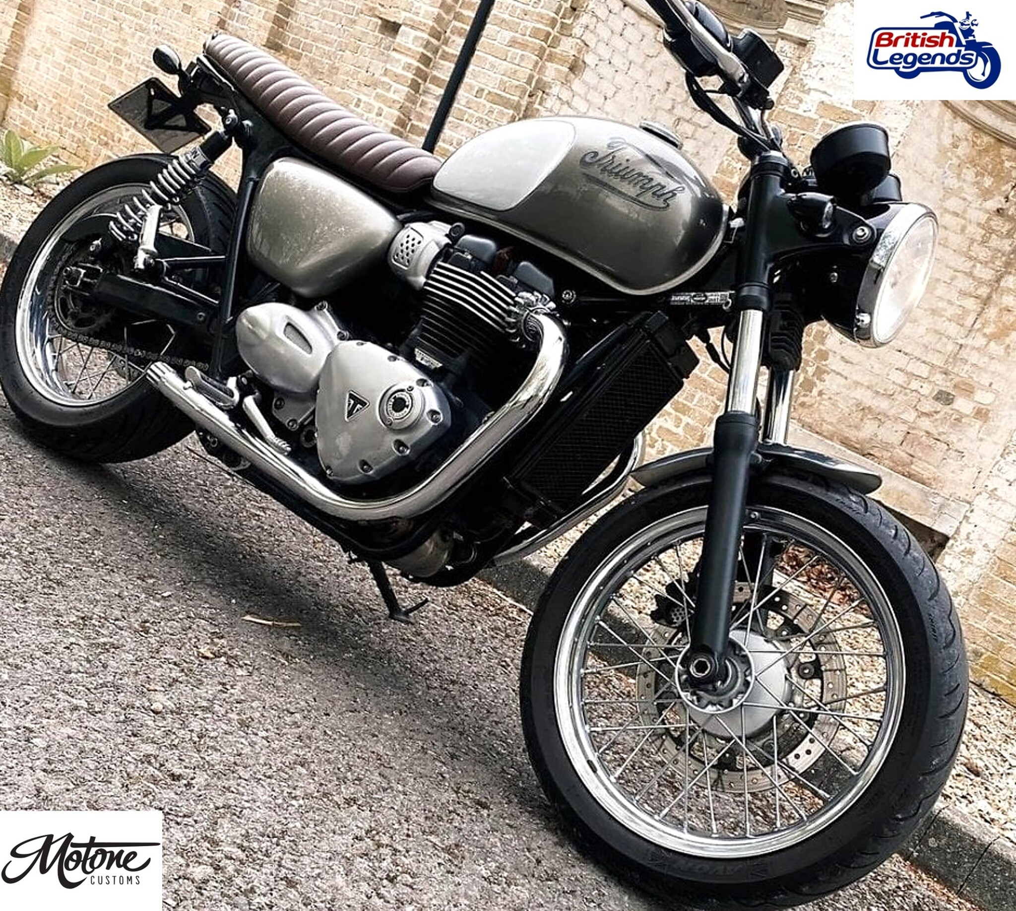 Terminales de escape Júpiter para Bonneville T100/T120