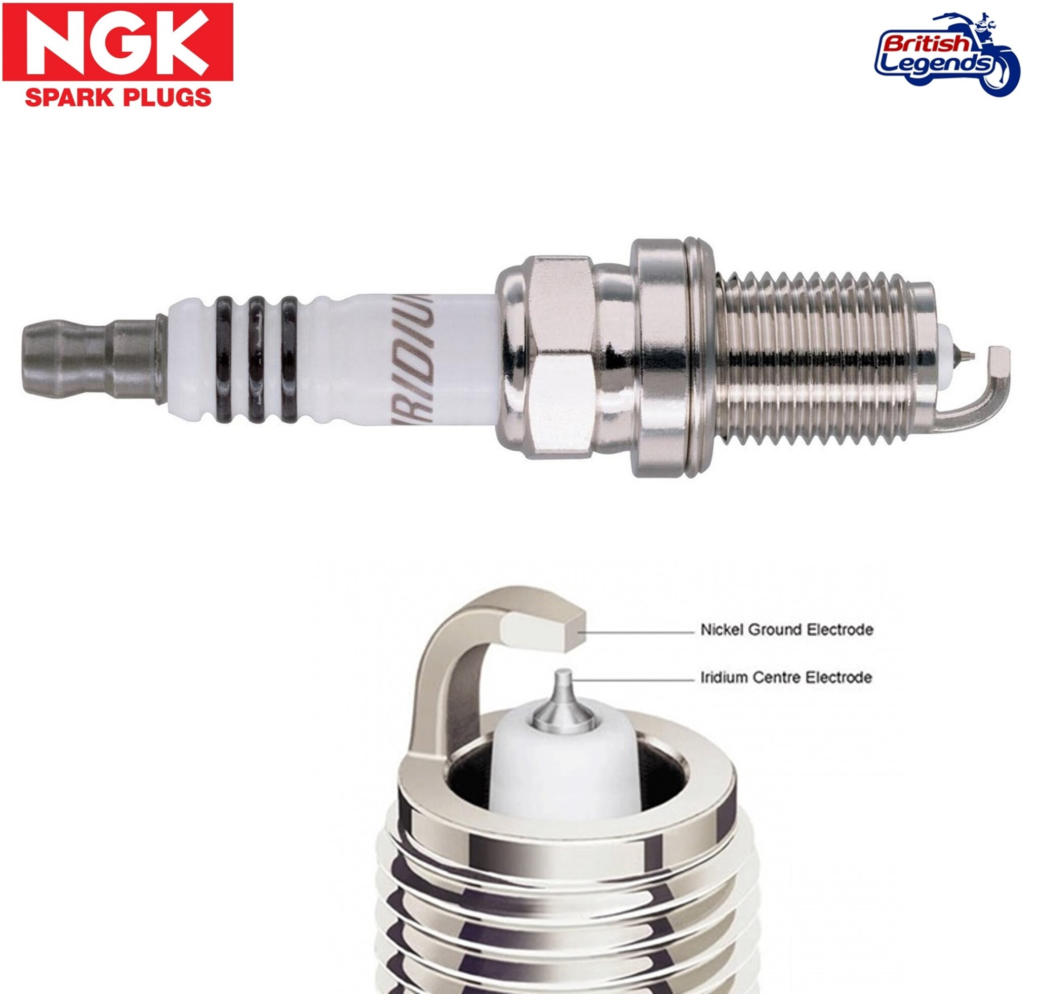 Bujias NGK para Motos Triumph