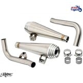 Silencieux Saturn-V pour Triumph Twins