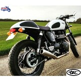 Ligne 2-en-1 Inox pour Triumph Bonneville/Thruxton