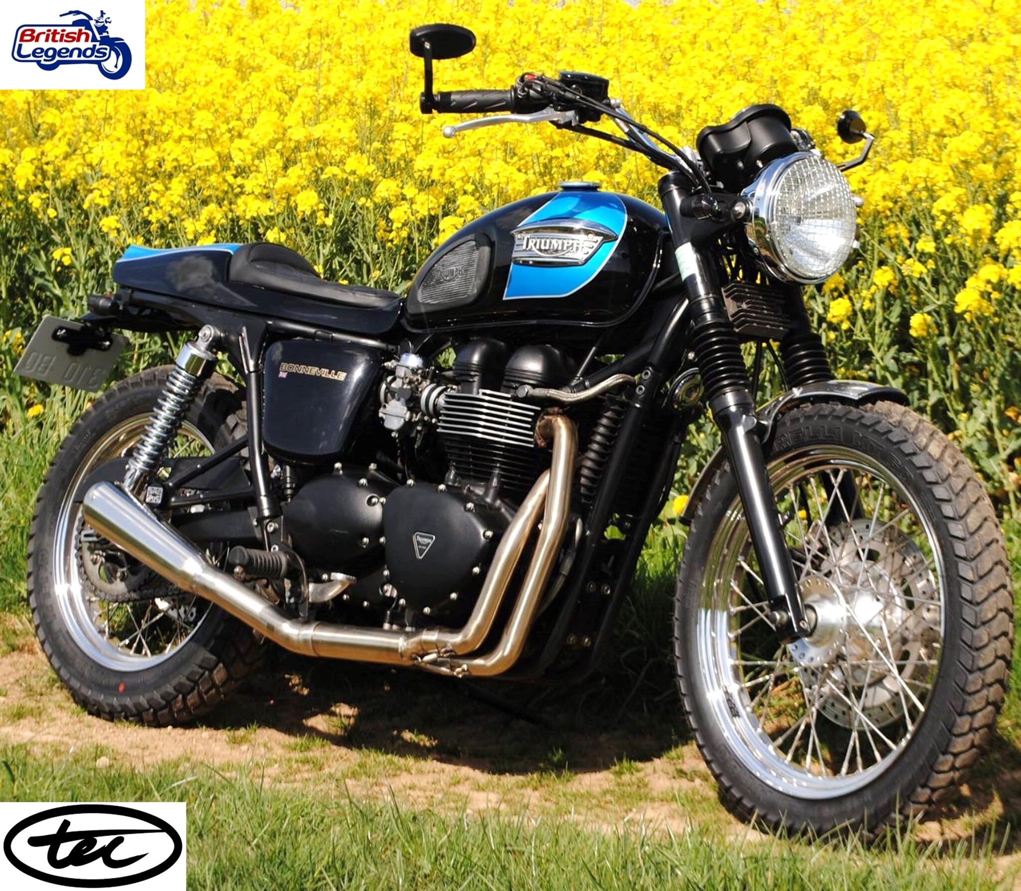 Escape 2 en 1 Inox para Triumph Bonneville/Thruxton