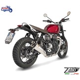 Ligne Inox Zard pour Triumph Scrambler 1200
