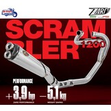 Ligne Inox Zard pour Triumph Scrambler 1200