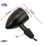 Clignotants Icon LED Motone en Alu Massif