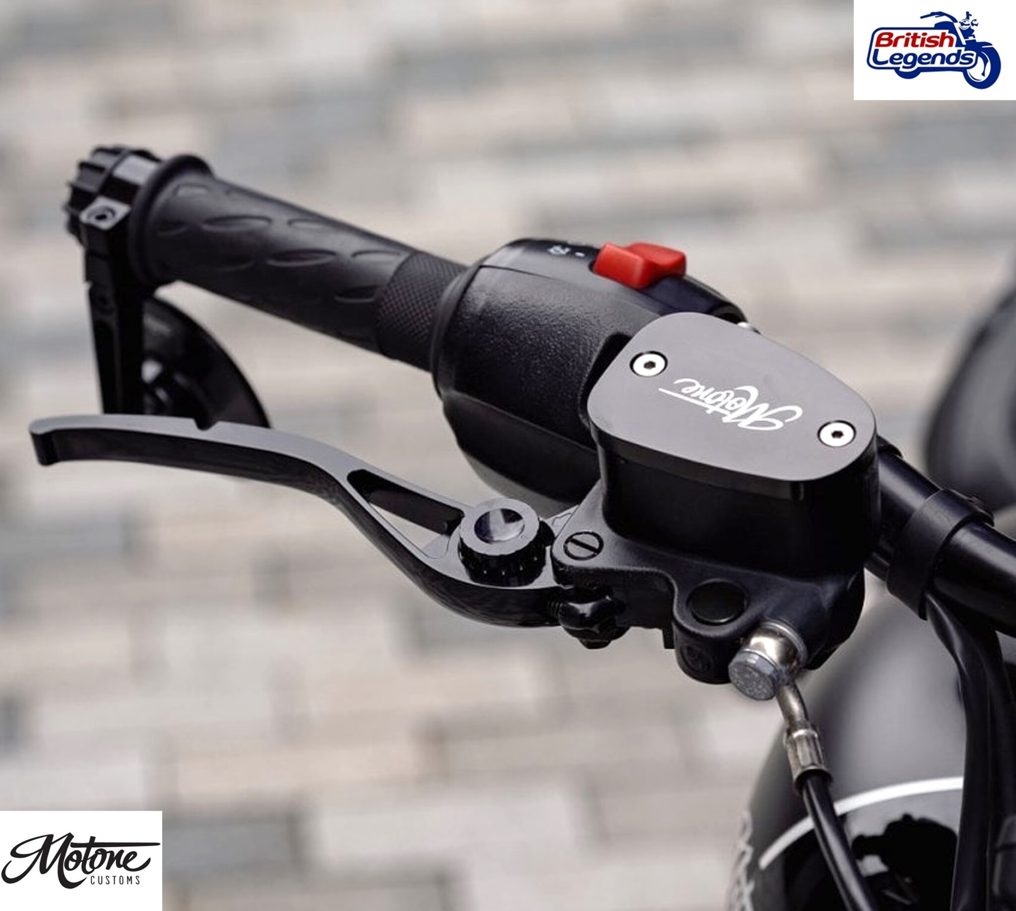 Palancas de aluminio sólido para motos Triumph