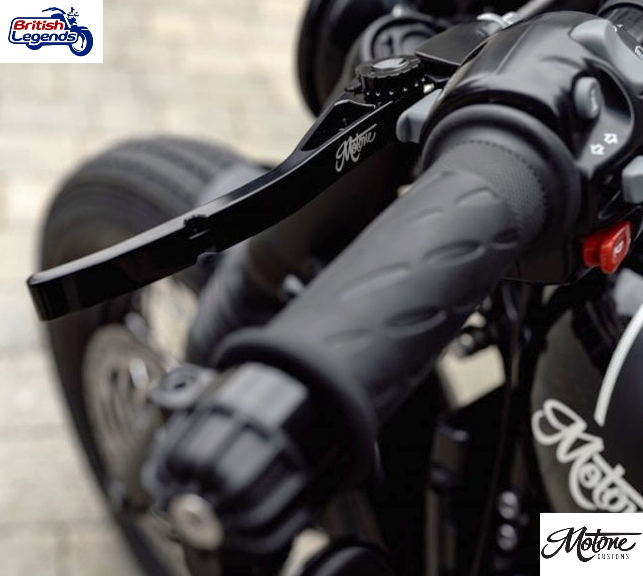 Palancas de aluminio sólido para motos Triumph