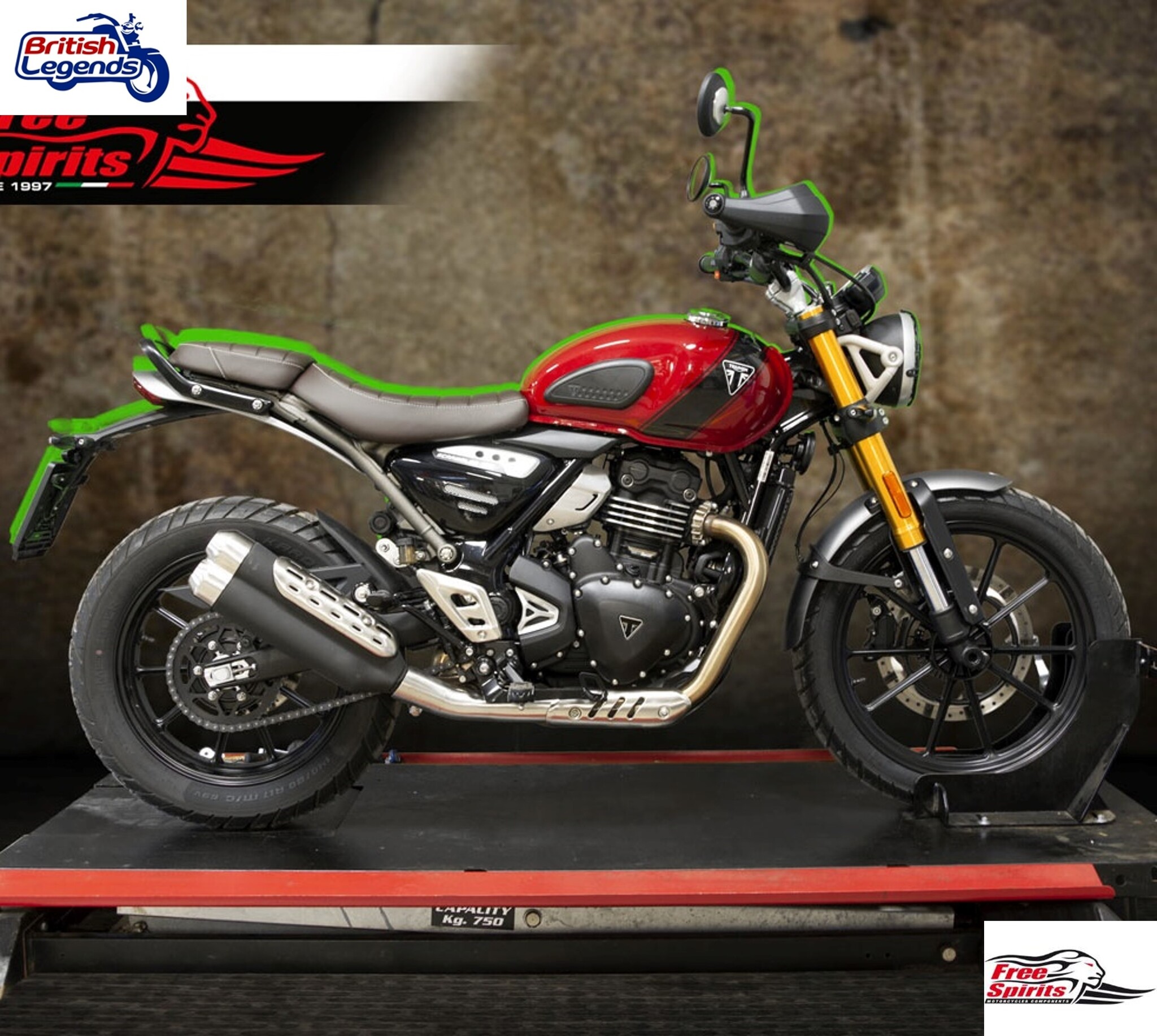 Kit de Rabaissement pour Triumph 400cc