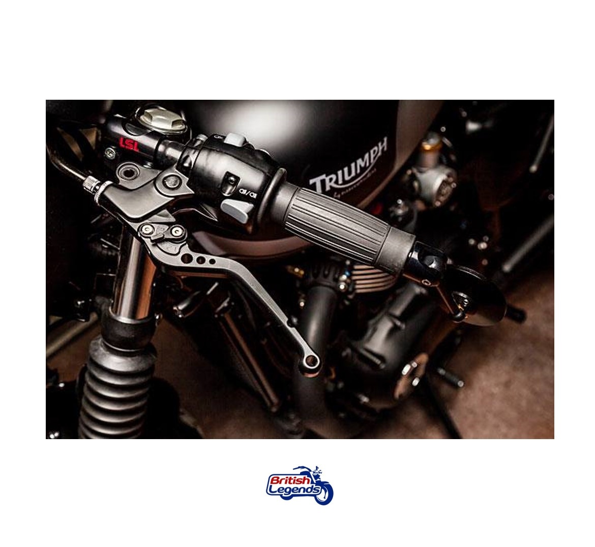 Palancas de aluminio sólido para motos Triumph