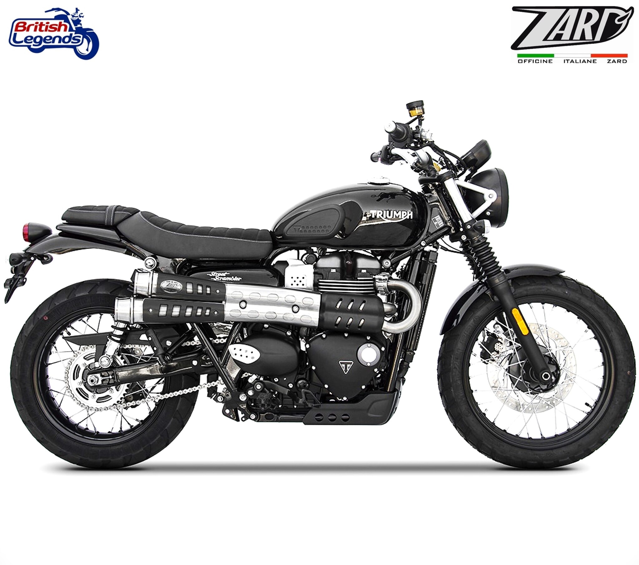 Silenciadores Zard para Triumph Street Scrambler