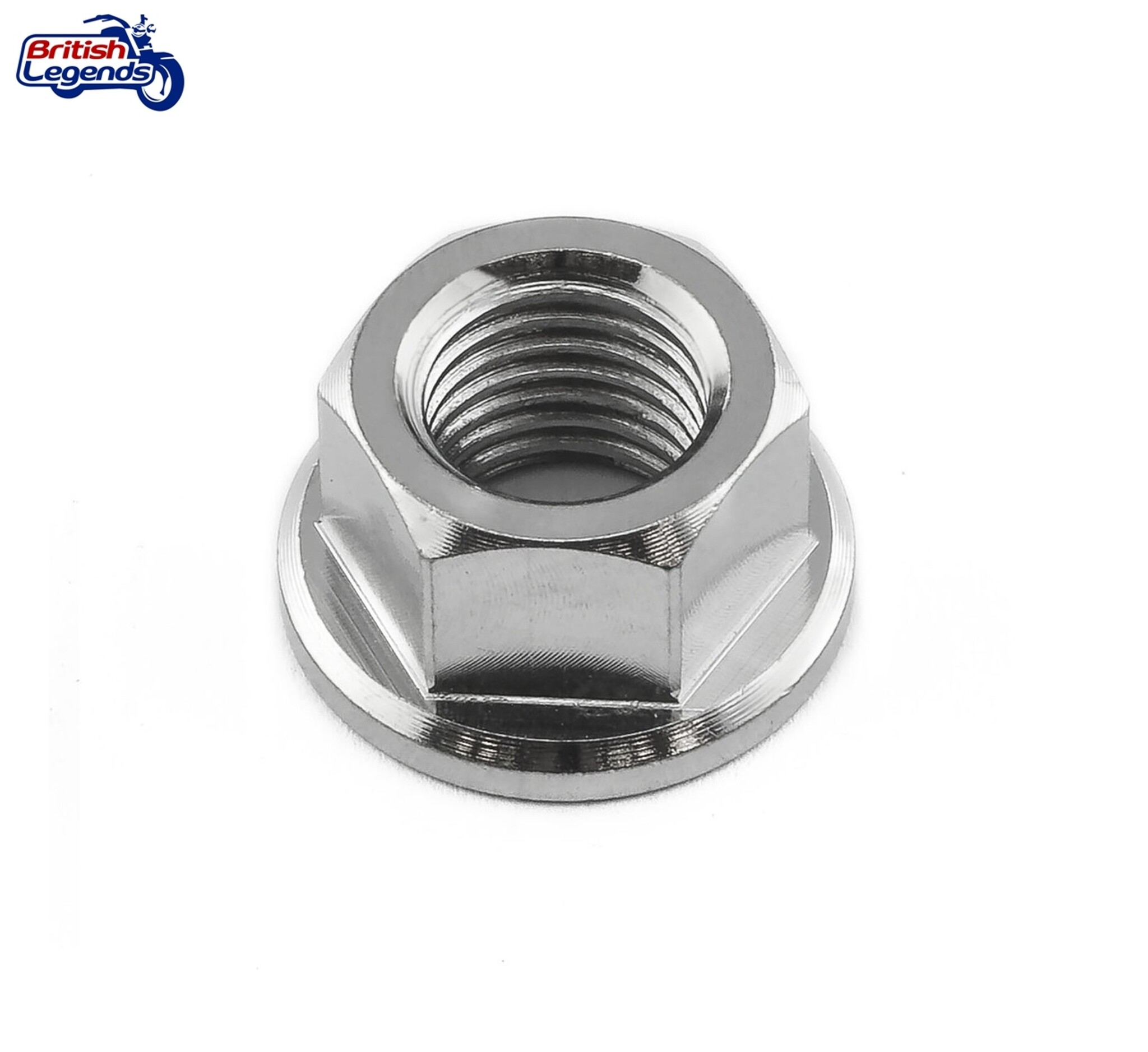 Juego de Seis Tuercas de Corona de Inox