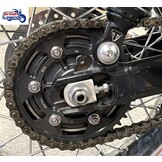 Set of Six Rear Sprocket Nuts in Stainless Steel