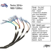 "Plug & Play" Rear Wiring Loom for Triumph Twins