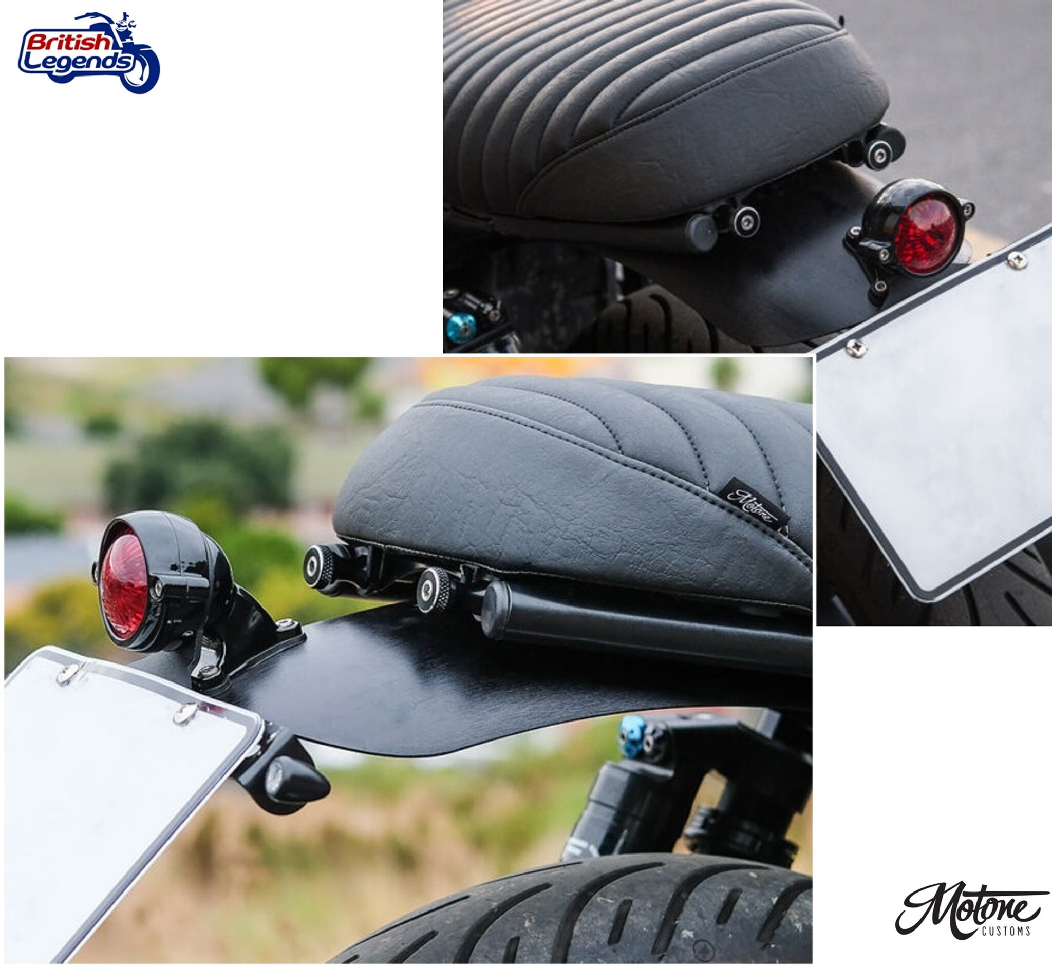 Retro Seat Bolts for Triumph Twins