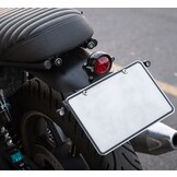 Short Rear Fender in Aluminum for Triumph Twins