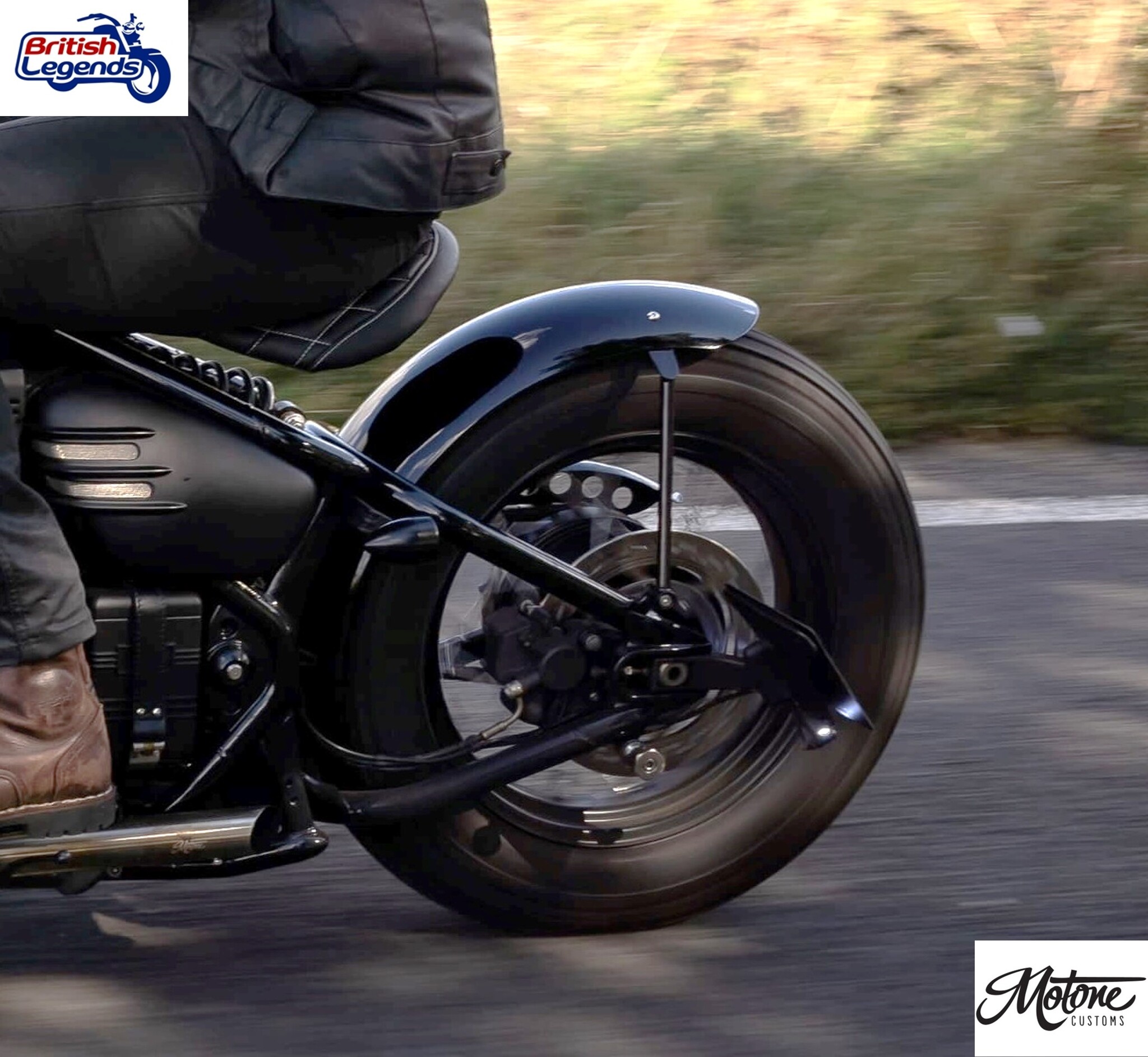 Garde-Boue Arrière Rialto pour Triumph Bobber