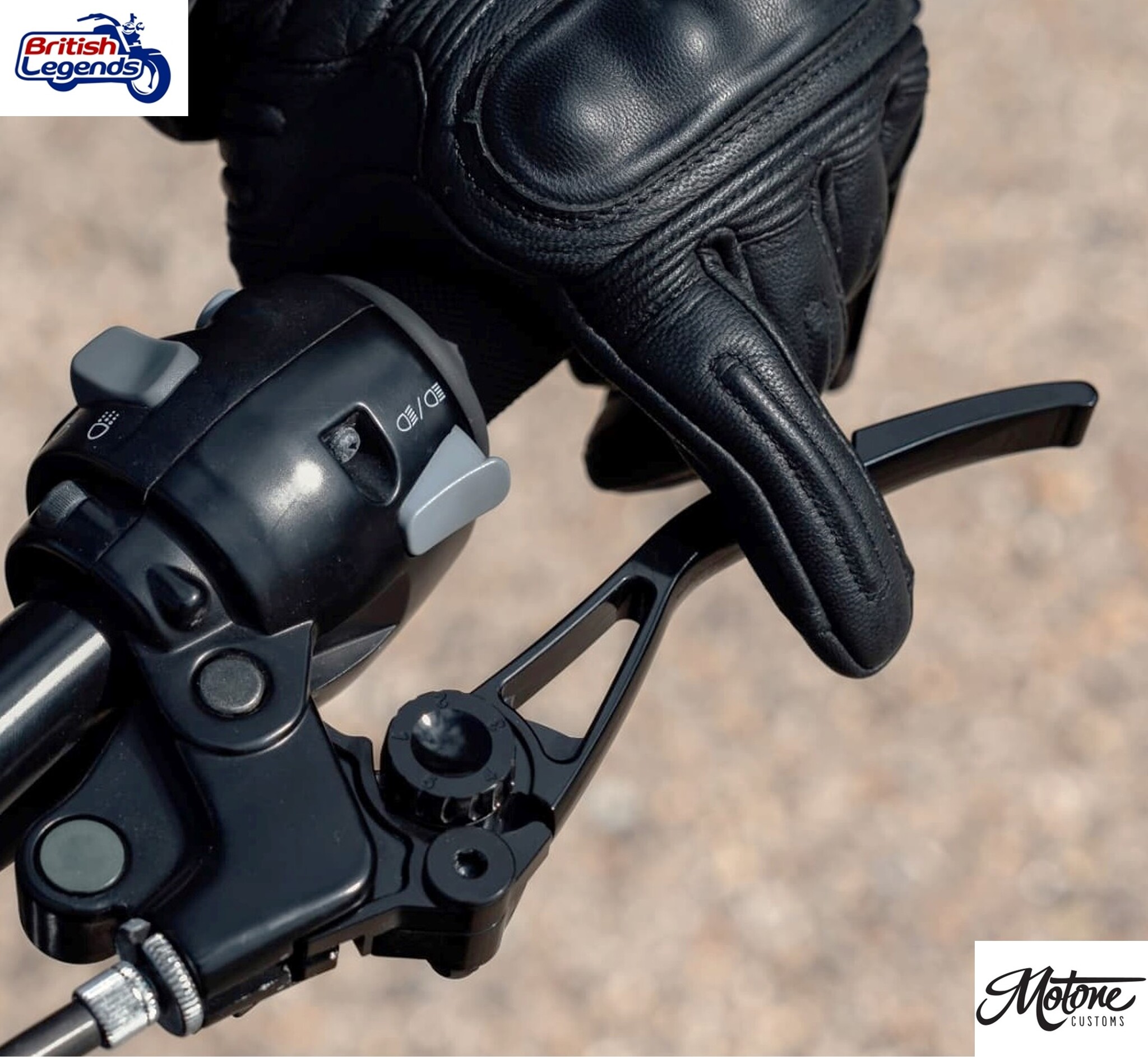 Poignées en Alu Massif pour motos Triumph