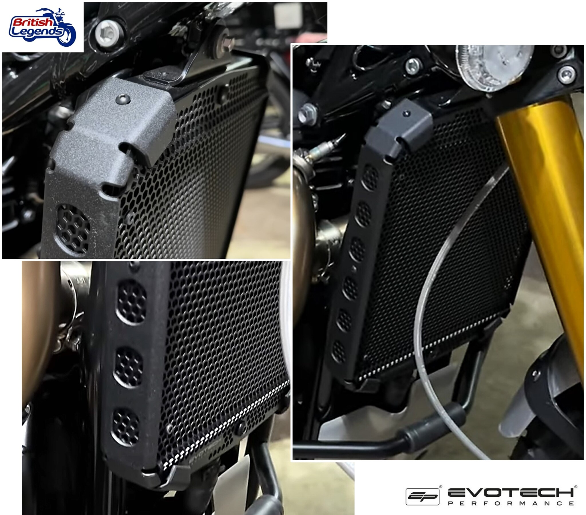 Protection de Radiateur Triumph Scrambler 1200