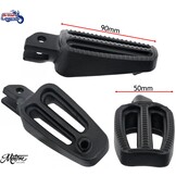 Reposapiés de acero inoxidable para motocicletas Triumph