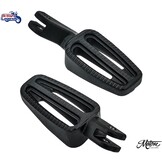 Reposapiés de acero inoxidable para motocicletas Triumph