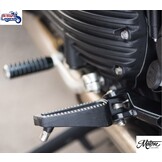 Reposapiés de acero inoxidable para motocicletas Triumph