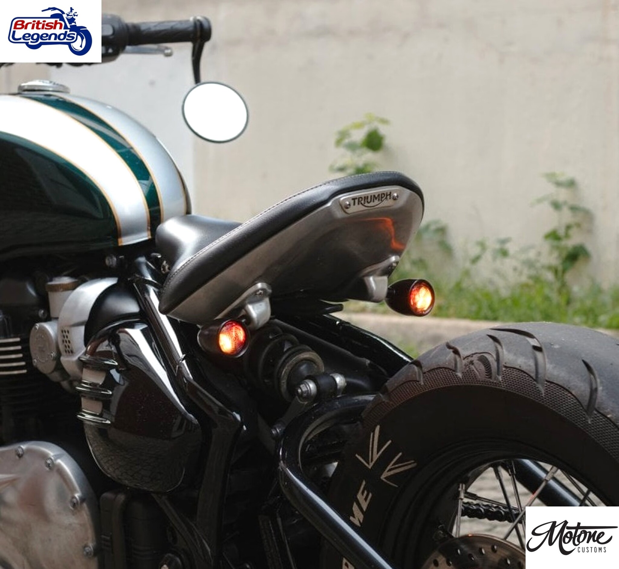 Rear Light Brackets for Triumph Bobber