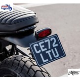 Solid Alloy Taillight on Bracket by Motone