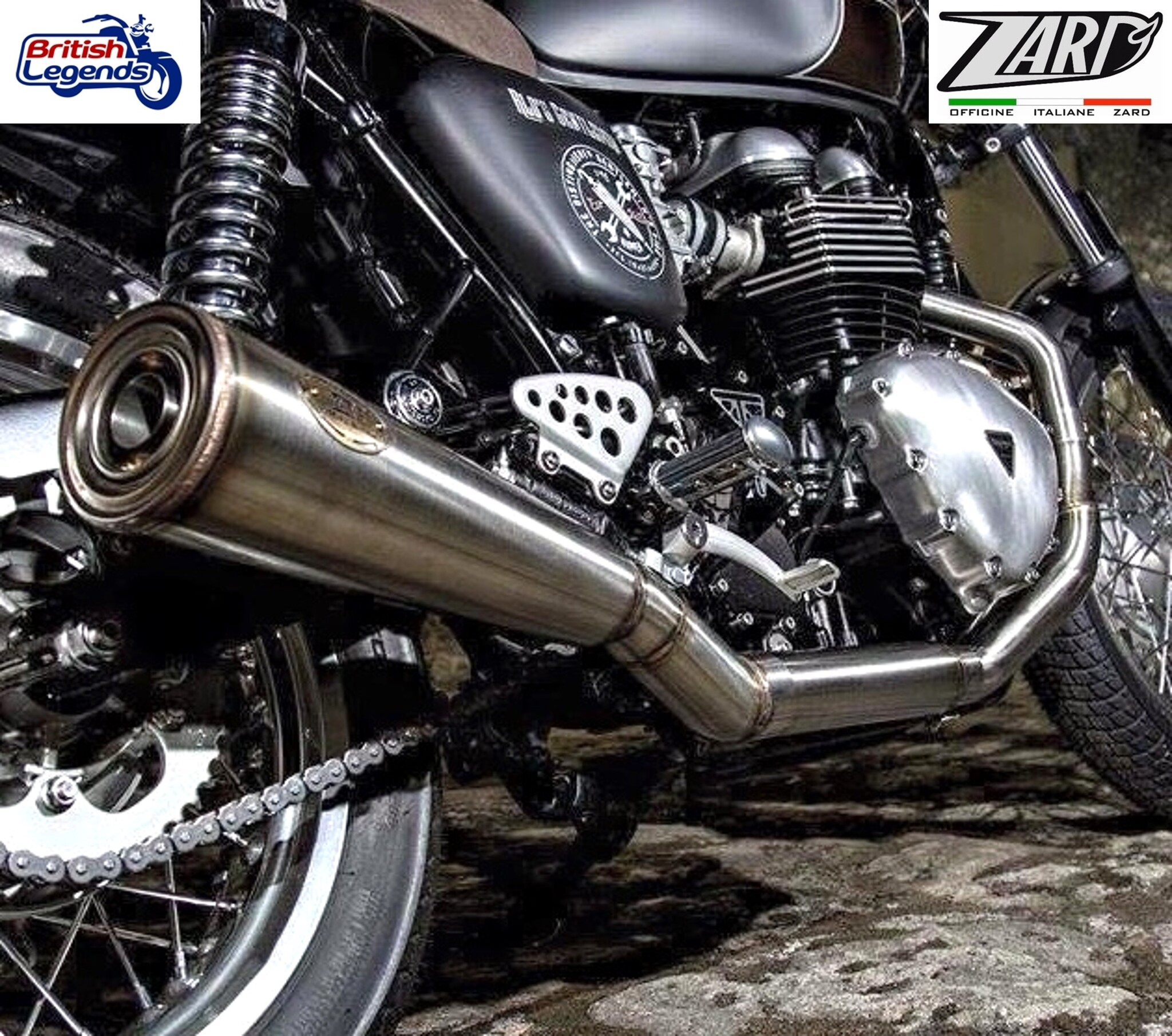 Zard 2-into-1 Full Exhaust "Bad Child"