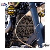 Radiator Stone Guard Union Jack for Triumph
