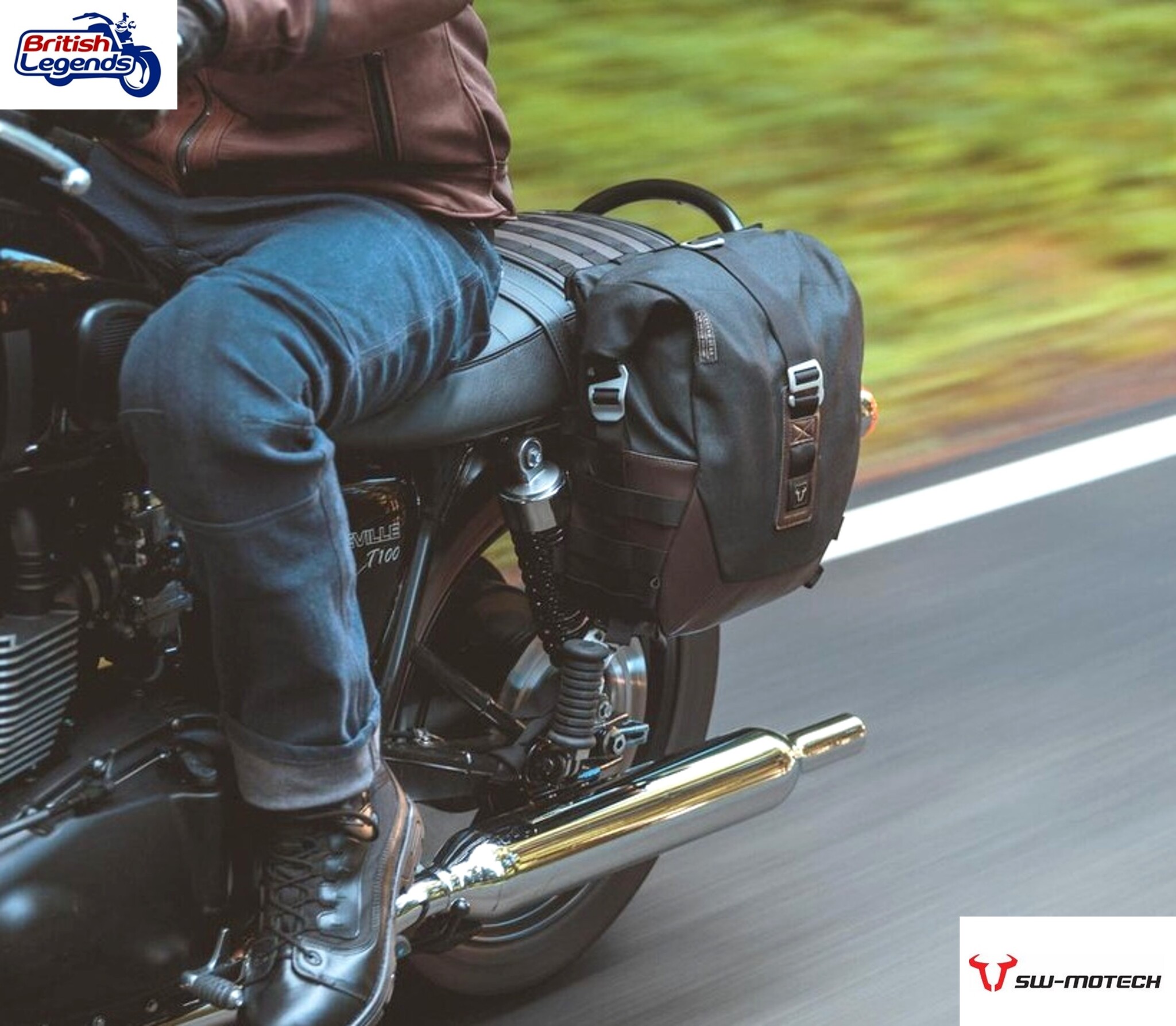 Sacoches Cavalières Toile (paire + sangle)