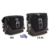 Canvas Saddle Bag Kit (pair + strap)