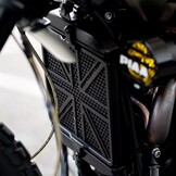 Radiator Stone Guard Union Jack for Triumph