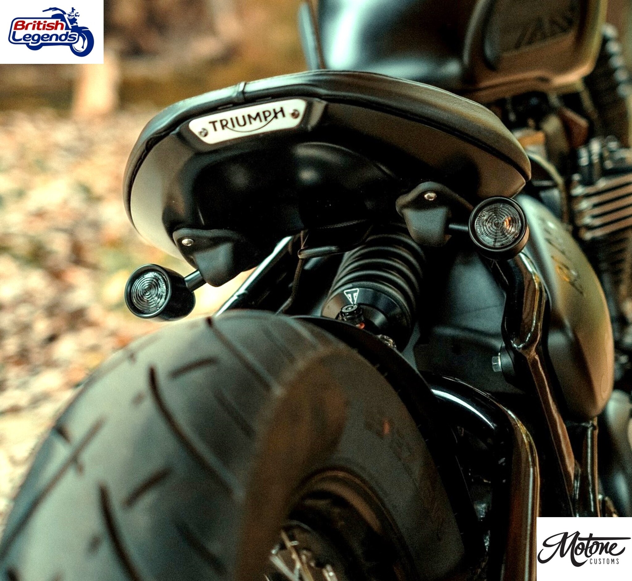 Rear Light Brackets for Triumph Bobber