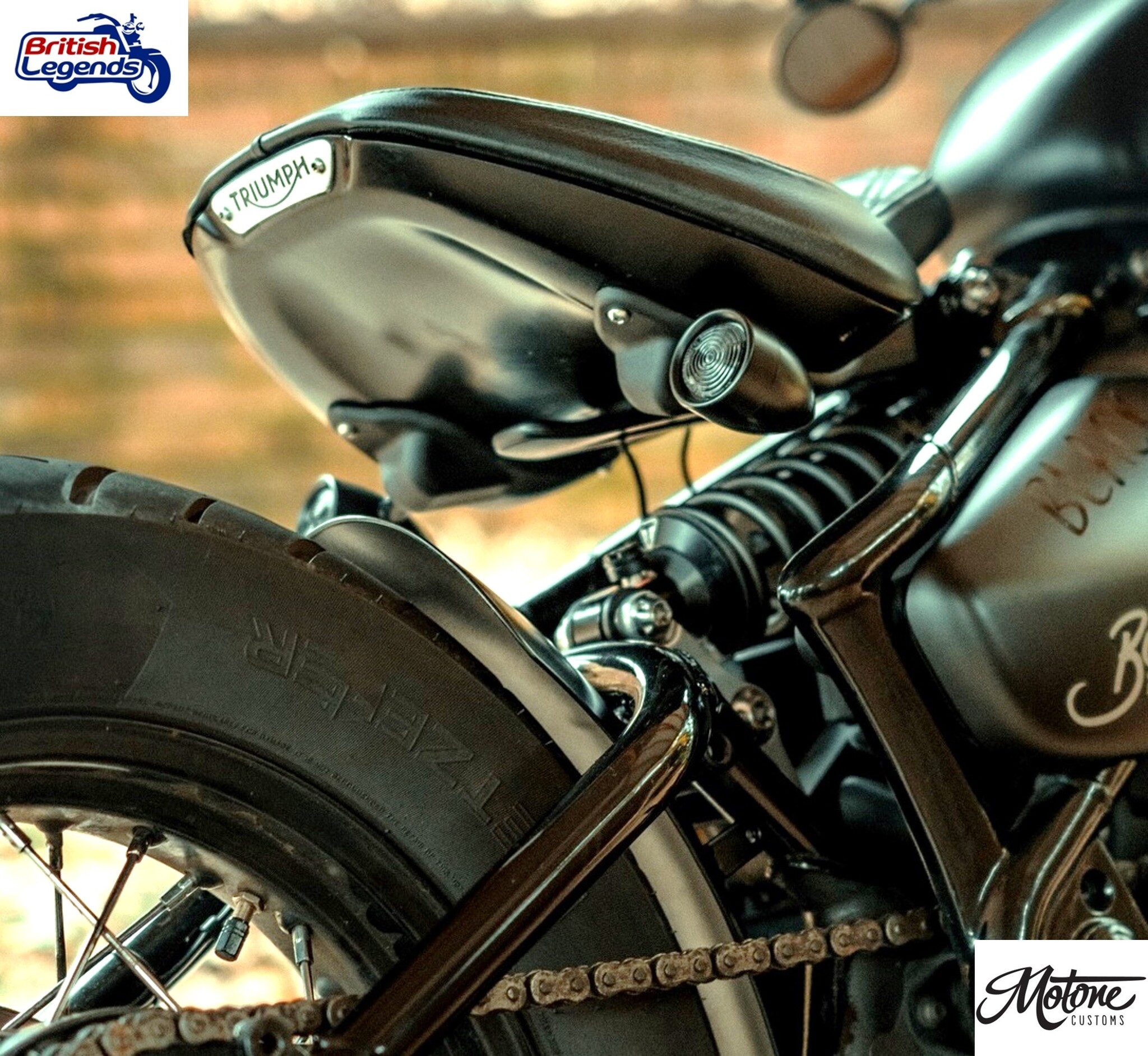 Rear Light Brackets for Triumph Bobber