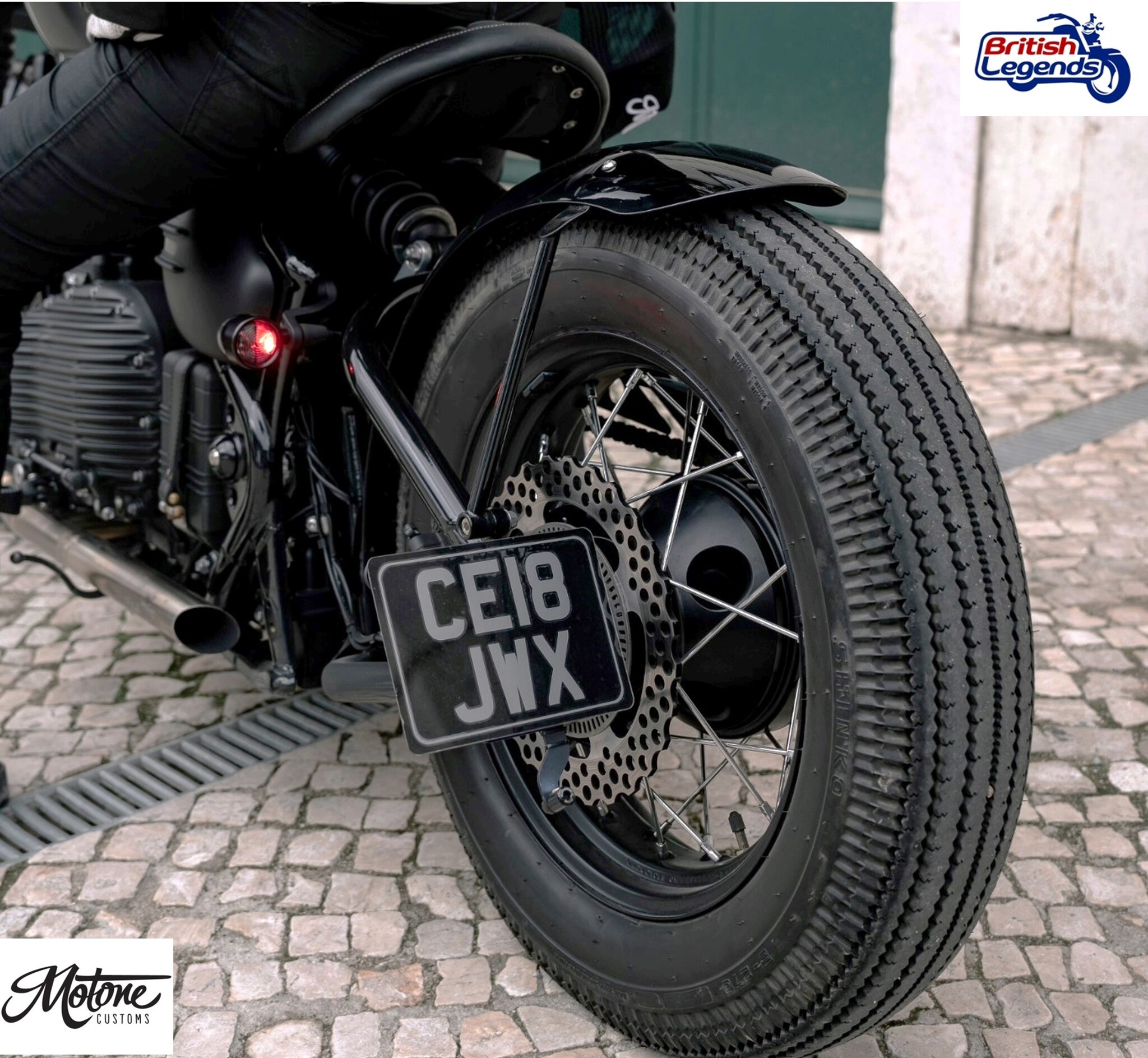 Supports de Clignotants AR pour Triumph Bobber