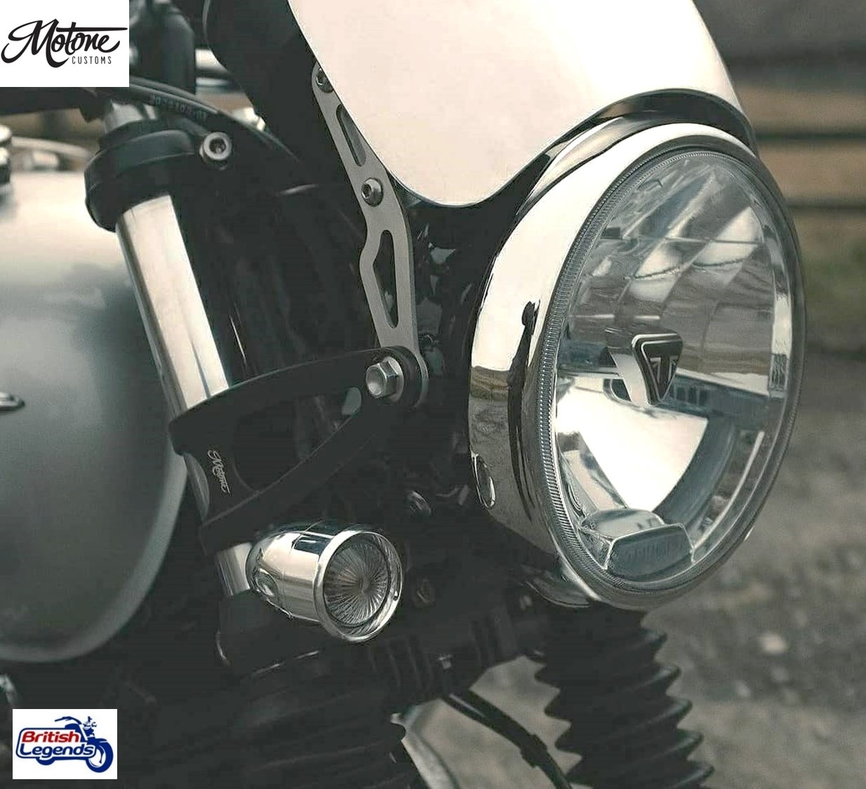 Intermitentes Bullets Motone en Aluminio Sólido