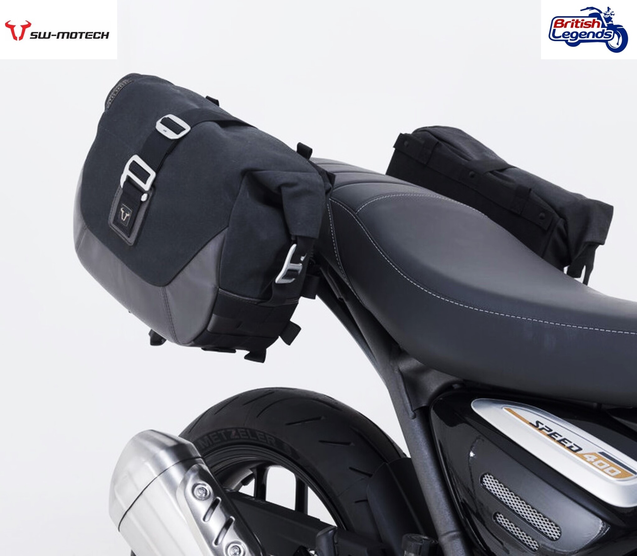 Bolsa Laterale + Soporte para Speed 400 & Scrambler 400X