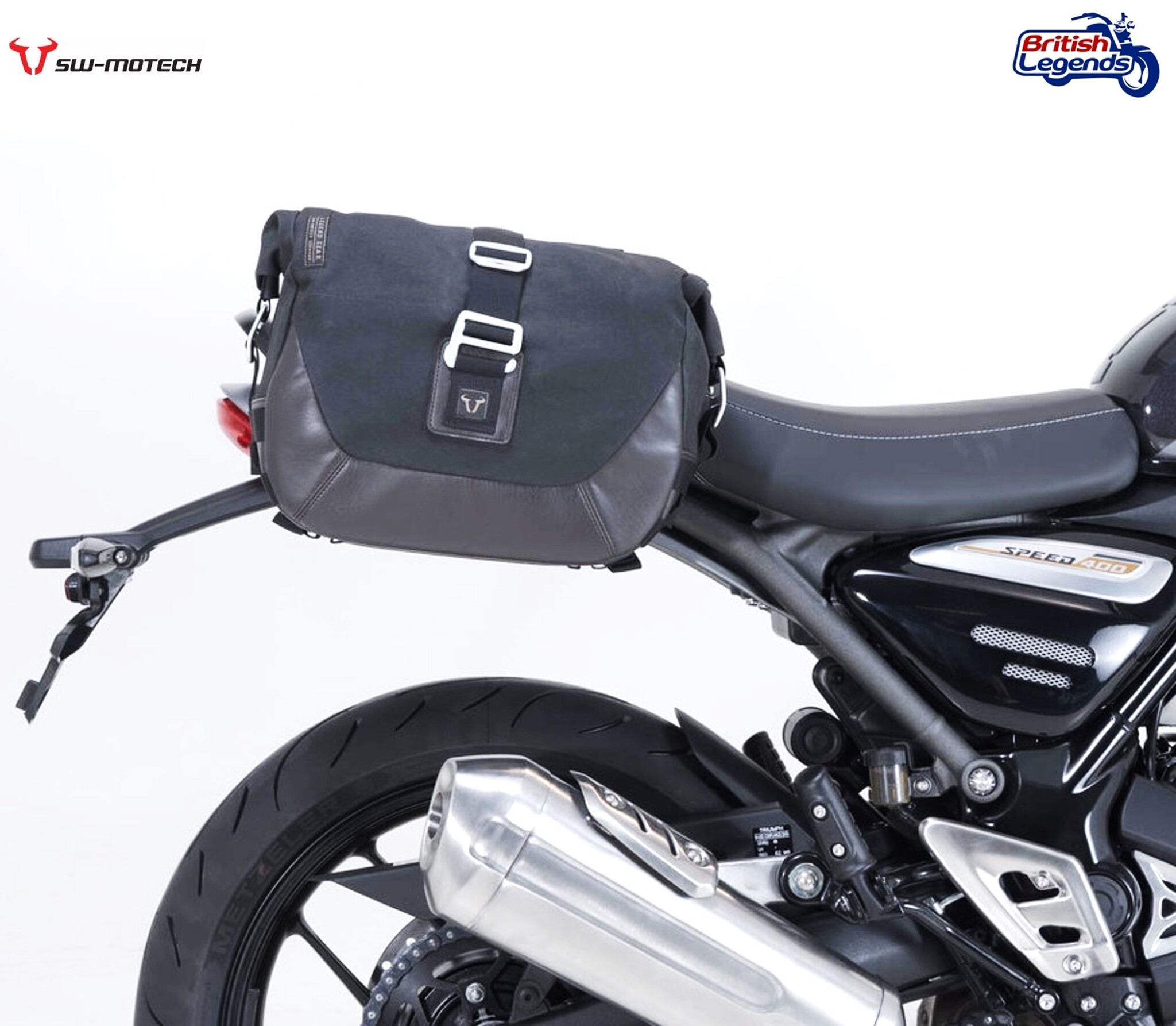 Bolsa Laterale + Soporte para Speed 400 & Scrambler 400X