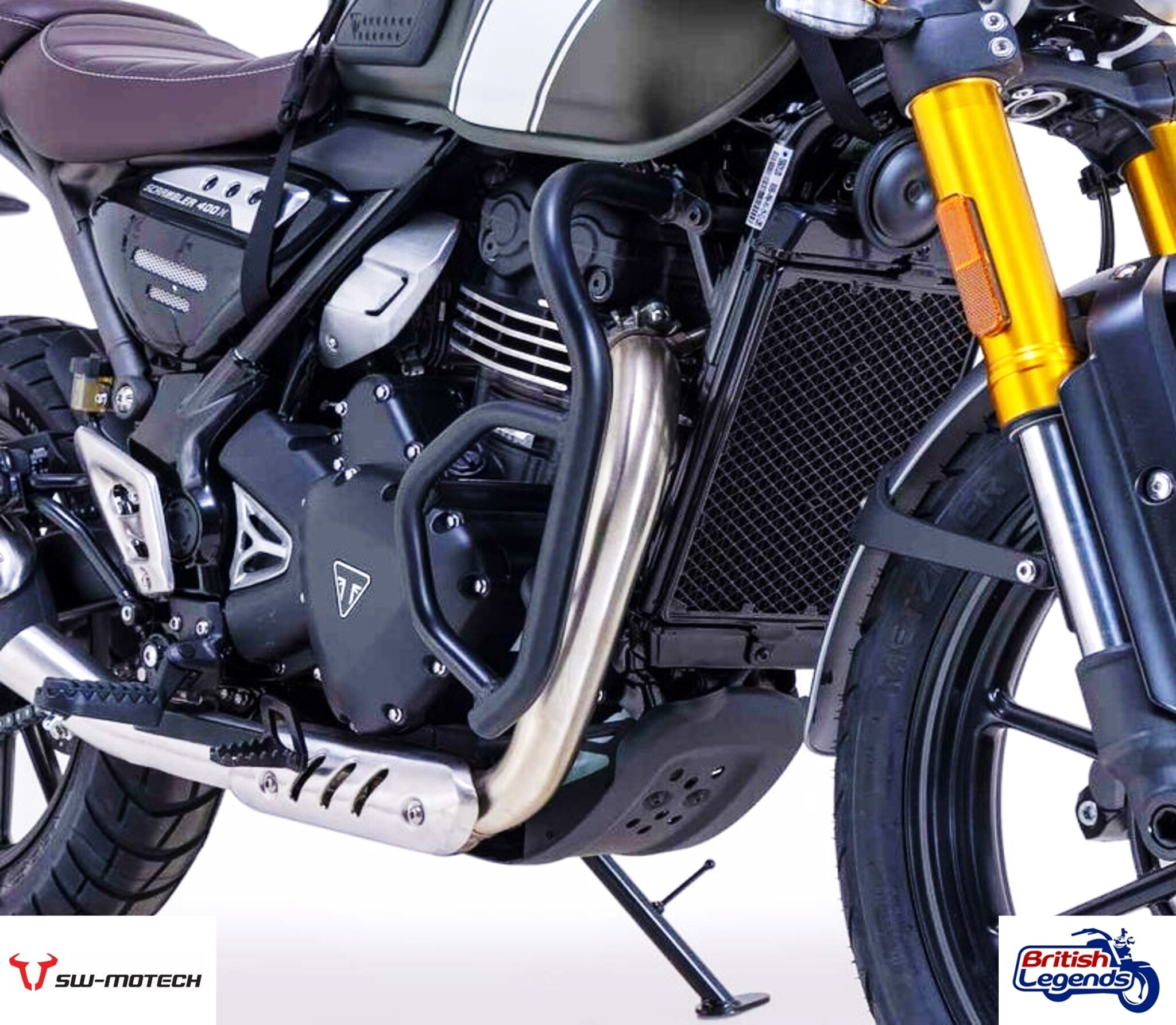 Engine Protection Bars for Triumph 400cc