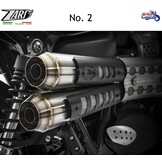 Silenciadores Zard para Triumph Street Scrambler