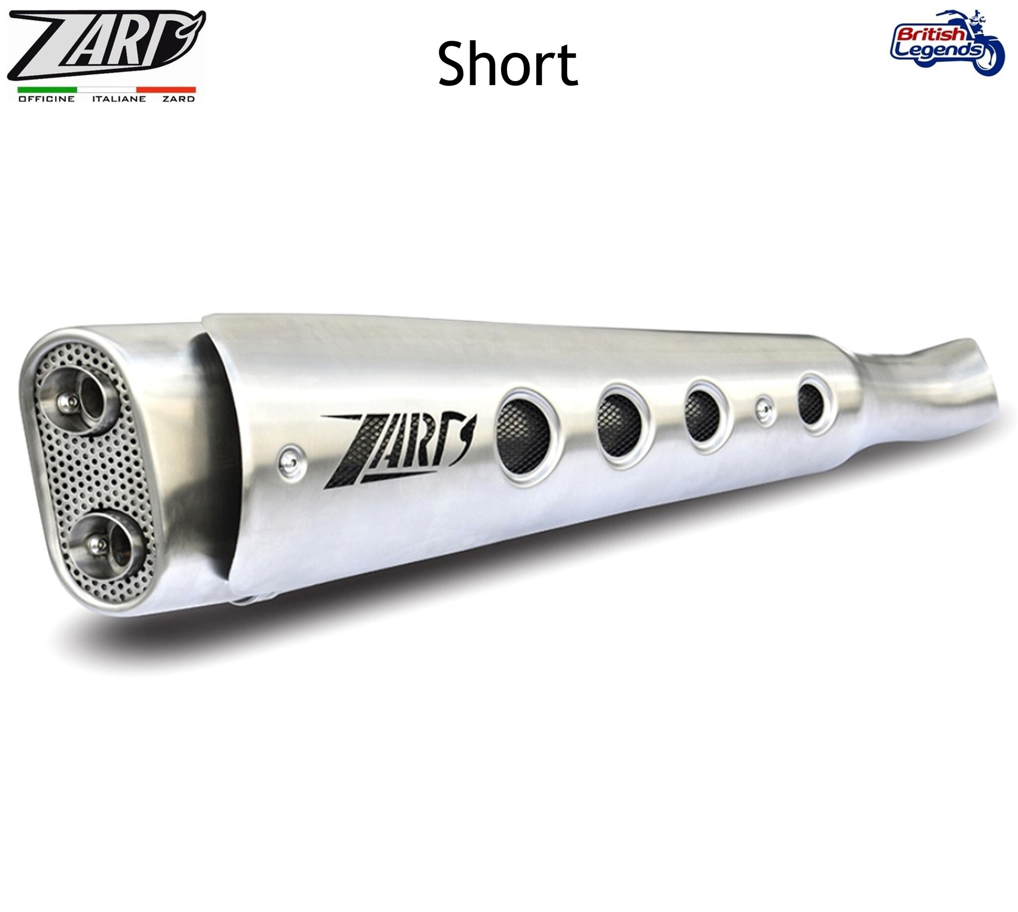 Zard Exhaust System for Triumph Scrambler 900