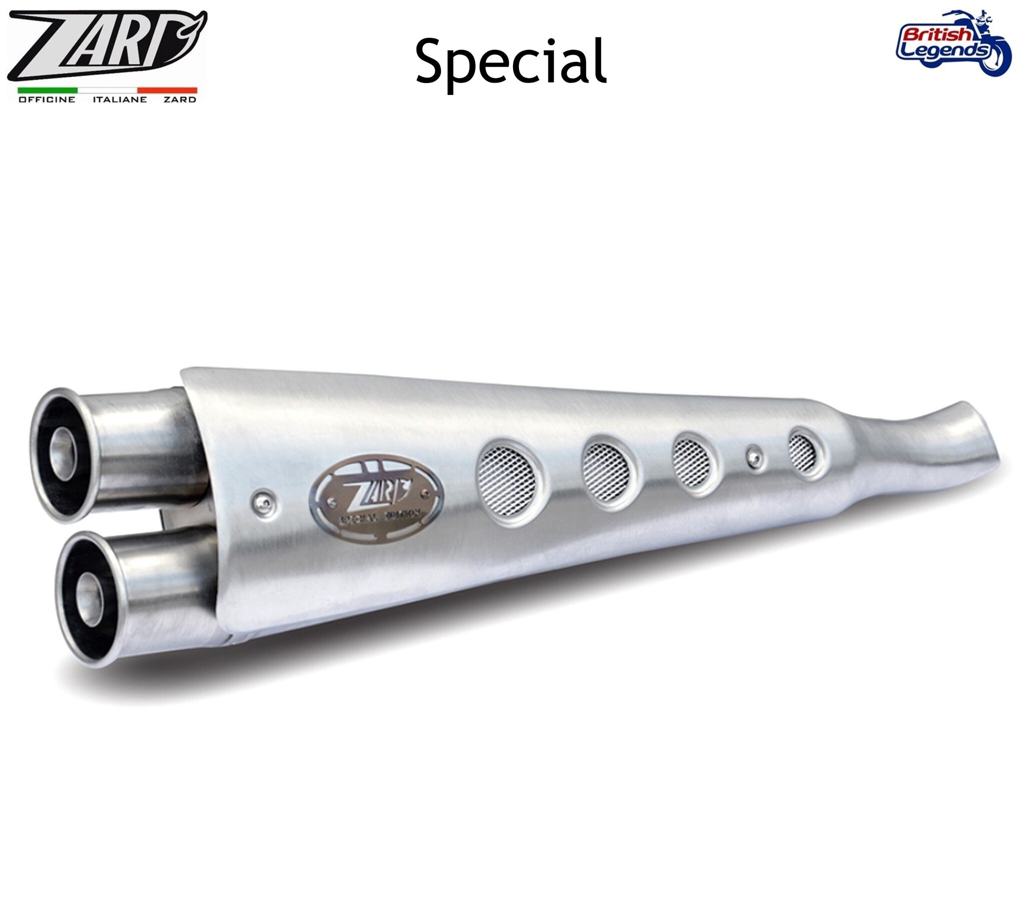 Zard Exhaust System for Triumph Scrambler 900