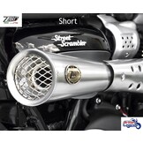 Ligne Inox 2-en-1 Zard pour Triumph Street Scrambler