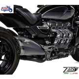 Silenciador Inox Zard para Triumph Rocket 3