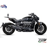 Silencieux Inox Zard pour Triumph Rocket 3