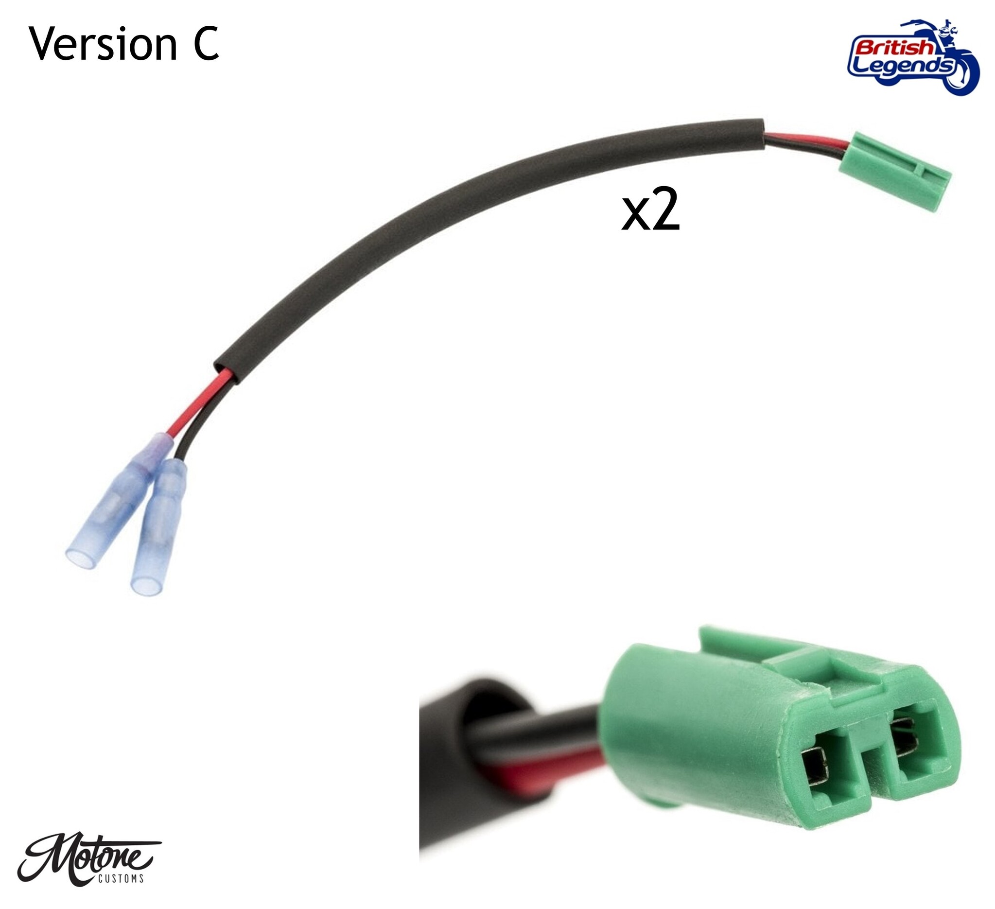 Indicator Connectors for Triumph motorbikes