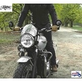 Parabrisas de aluminio para Triumph Twins