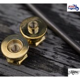 Eje de Rueda Trasera de Inox y Bobinas de Soporte