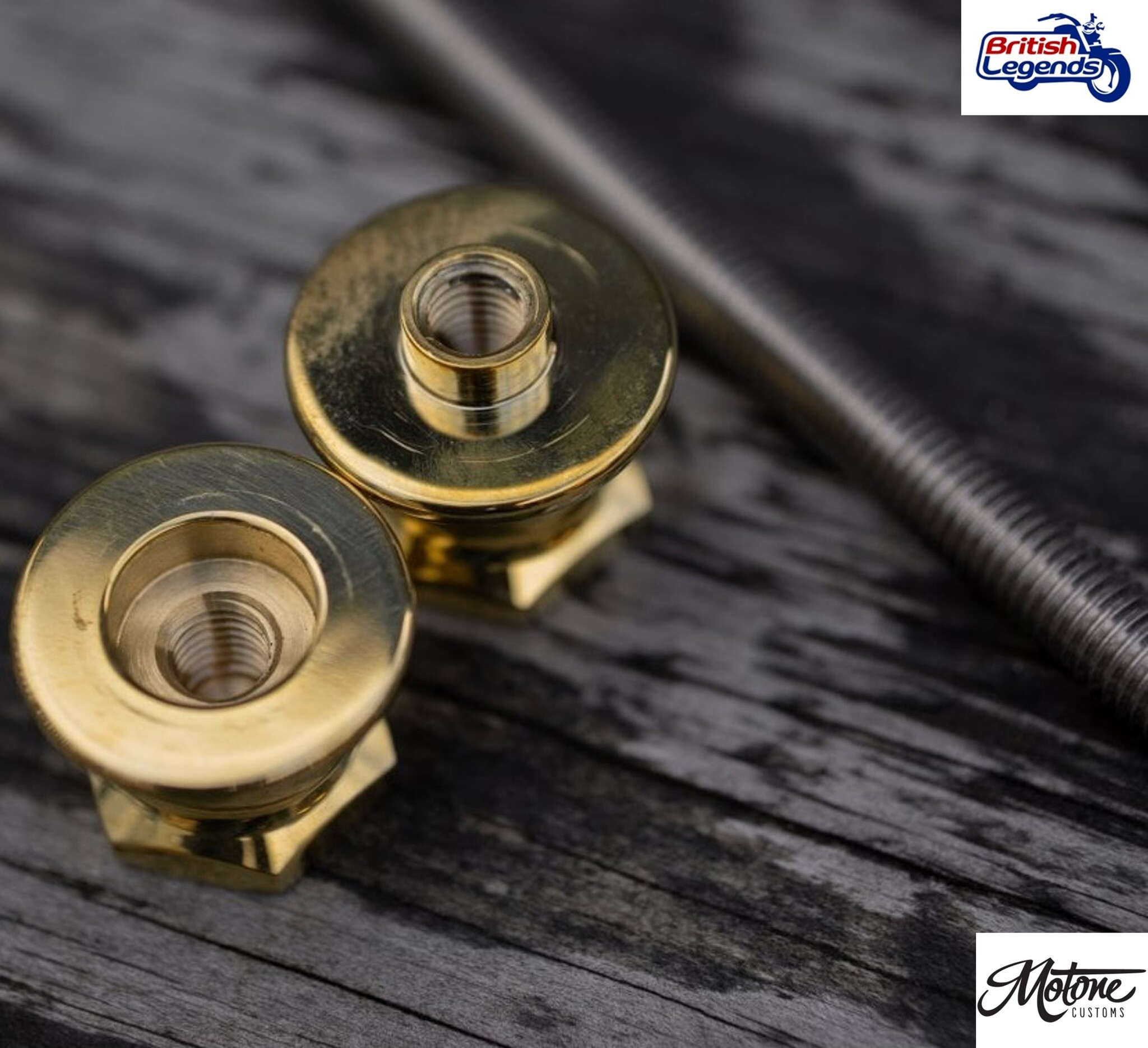 Axe de Roue AR et Bobines de Béquille en Inox