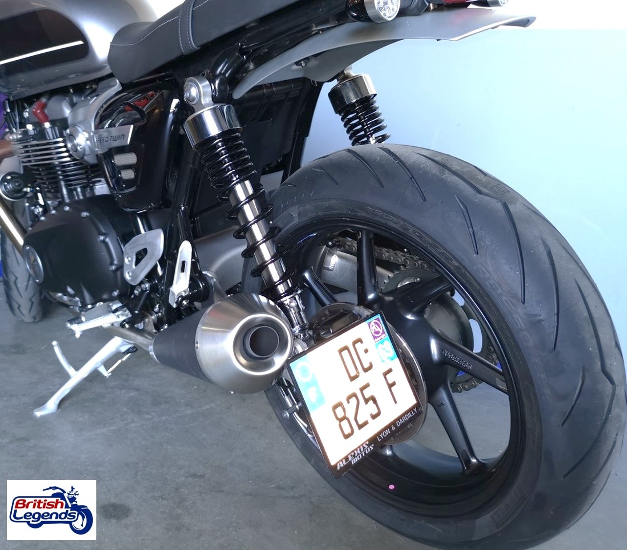 Side License Plate Kit for Triumph Twins